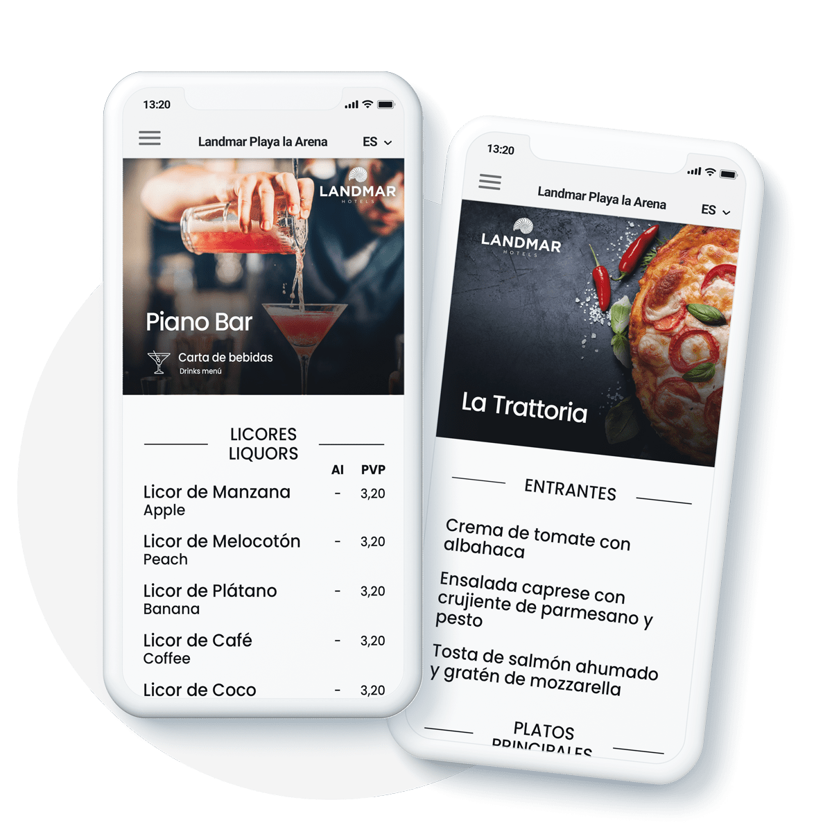 Carta Digital para restaurantes mediante código QR