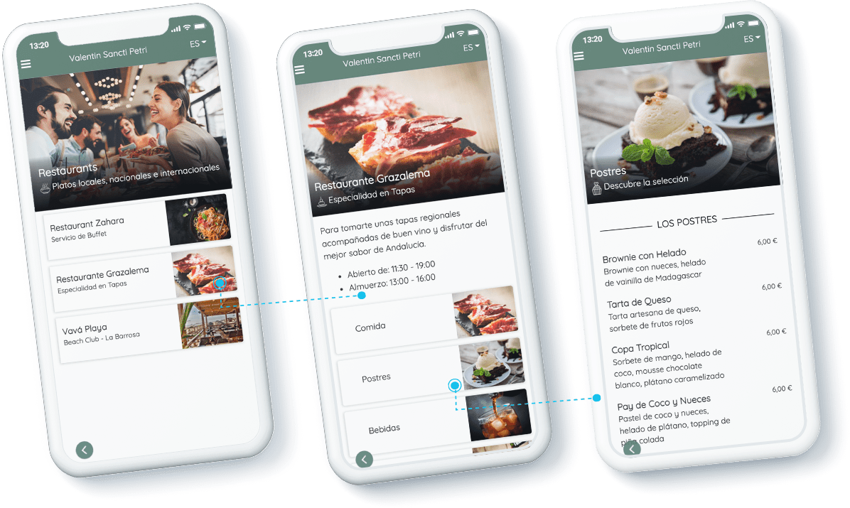 Carta Digital para restaurantes mediante código QR