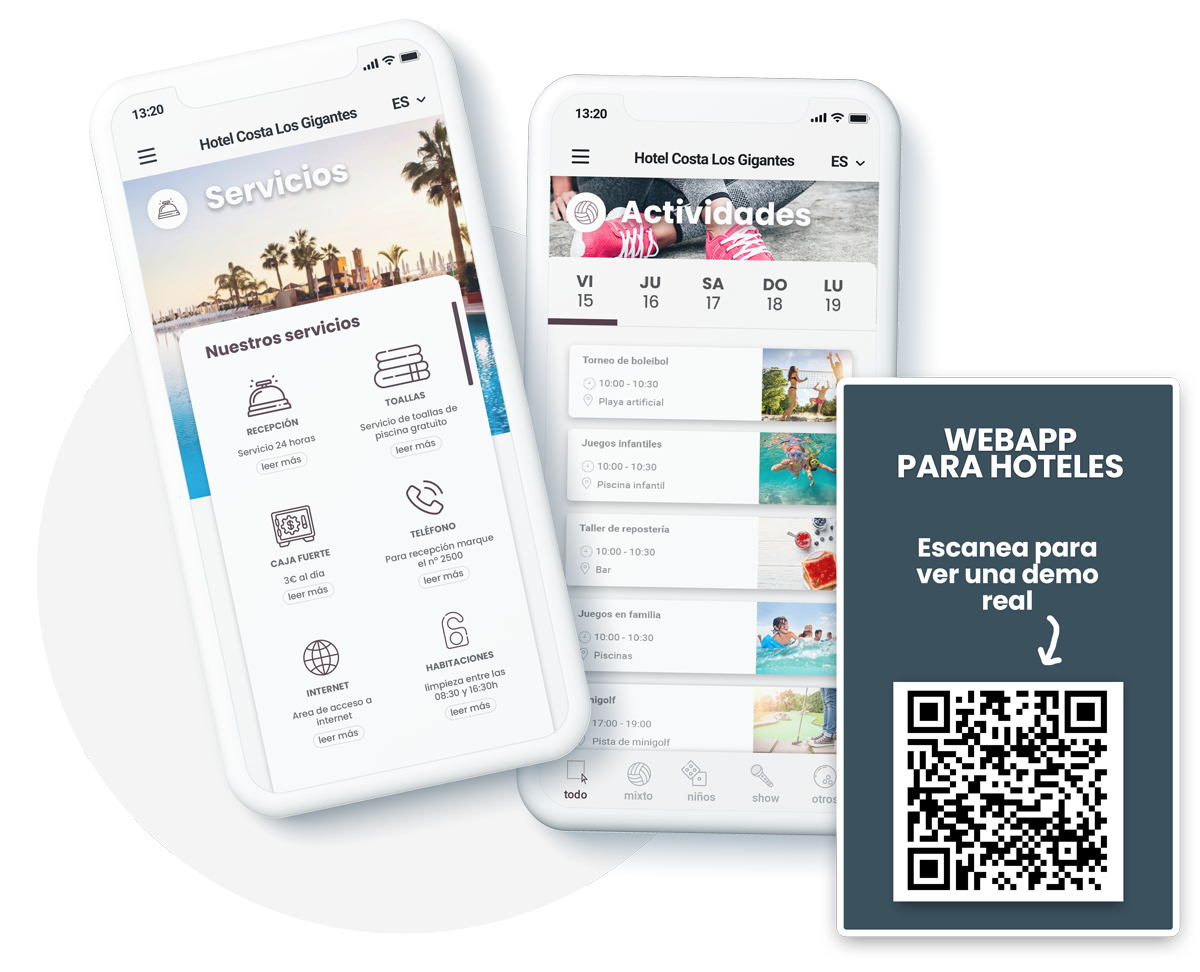 Demo web app mediante codigo QR